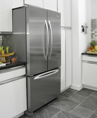 Keep stainless steel refrigerators bright and shiny!